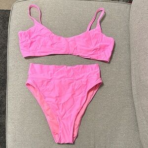 Aerie Pink Bikini Set